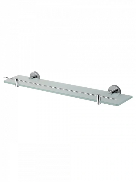 Стеклянная полка для ванной WONZON & WOGHAND EASY, Хром (WW-8127), шт