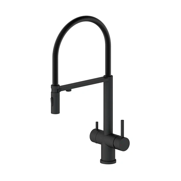 Смеситель для кухни с гибким изливом ALTROBAGNO Флуссо (Flusso) 050204 MB