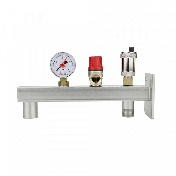 Группа безопасности и подключения расширительного бака Varmega VM16401, 3/4", сталь