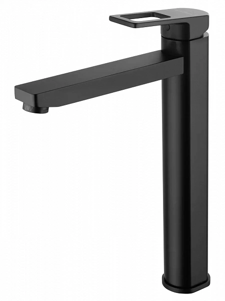 Смеситель для раковины высокий WONZON & WOGHAND FRAME, Черный матовый (WW-88239010-MB), шт