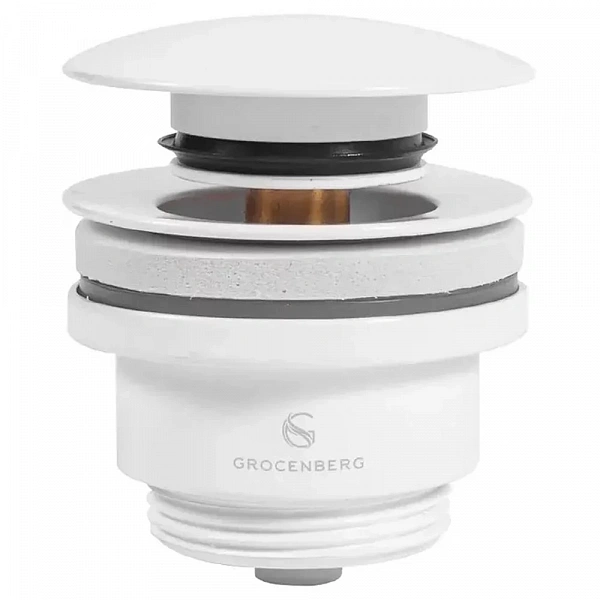 Донный клапан Grocenberg GB106W Белый