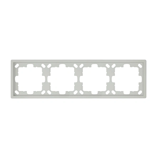 FD1004PTM_Рамка серия FD 4-постовая, цвет матовый Тауп (soft touch)