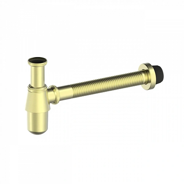Сифон для раковины WONZON & WOGHAND, Брашированное золото (WW-88SS102-BG), шт