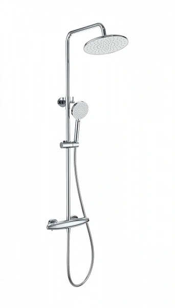 Душевая система с термостатом WONZON & WOGHAND CAPSULE, Хром (WW-B3031-A-CR), шт