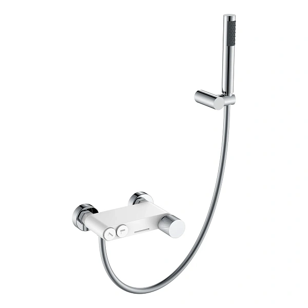 Boheme Смеситель STICK для ванны WHITE TOUCH CHROME