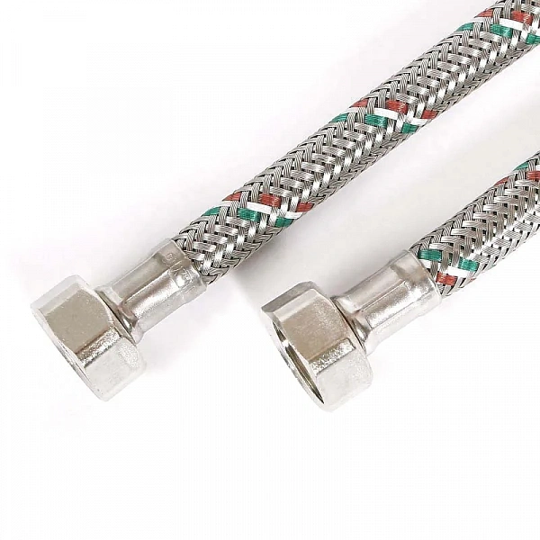 Гибкая подводка ВВ 1/2", 200 см, DN 8, оплётка из нерж. стали Uni-Fitt