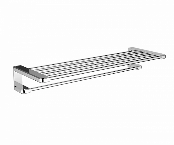 Полотенцедержатель с полкой WONZON & WOGHAND, Хром (WW-V3902-CR), шт