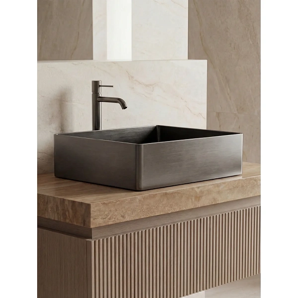 Раковина AltroBagno Accordo 001010 MtGr из нержавеющей стали
