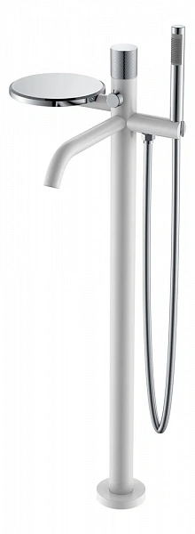 Boheme Смеситель STICK напольный WHITE TOUCH CHROME
