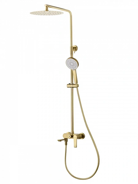 Душевая система WONZON & WOGHAND BRILLIANT, Брашированное золото (WW-88047079-BG), шт
