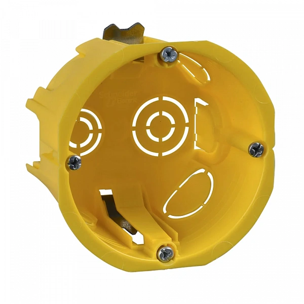 Подрозетник для полых стен желтый 68(65)X45 Systeme Electric IMT35150