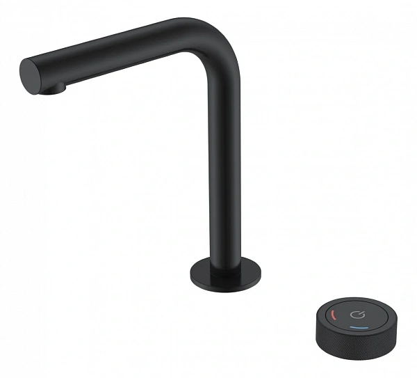 Boheme Смеситель автоматический для раковины на 2 отв. TECH BLACK