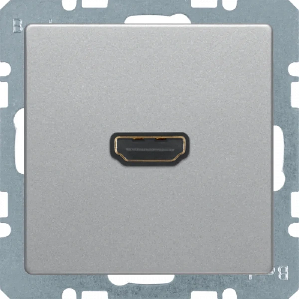 (Н) BMO HDMI, Q.1/Q.3, цвет: алюминиевый, с эффектом бархата, шт