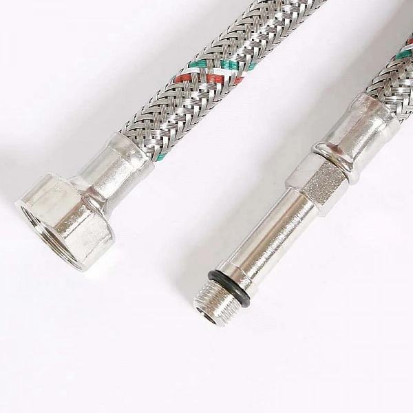 Гибкая подводка для смесителя МL10х1 - 1/2", 150 см, удл. штуцер, DN 8, оплётка из нерж. стали Uni-F
