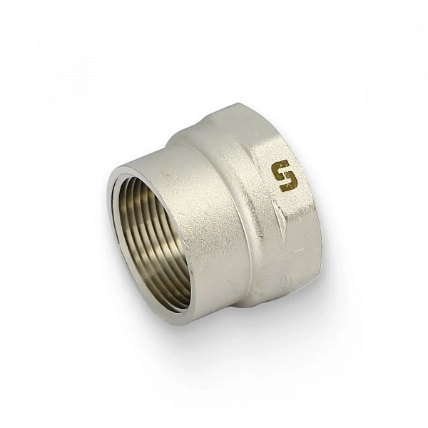 Муфта переходная 1 1/2" х 1 1/4", никелированная Uni-Fitt
