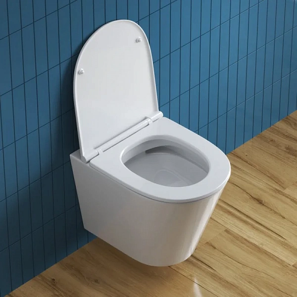 Комплект 3 в 1 Унитаз подвесной с сиденьем BelBagno TRE BB8001CHR/SC + Система инсталляции для унита