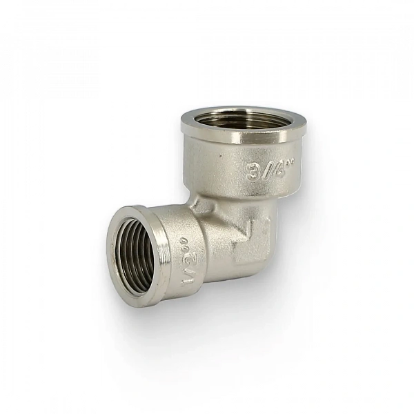 Угол ВВ 3/4" x 1/2", никелированный Uni-Fitt