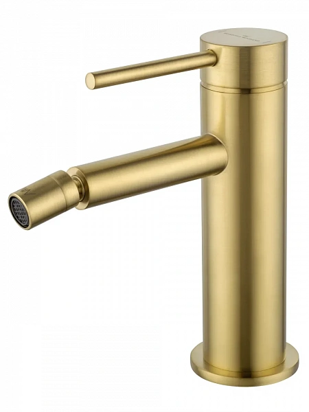Смеситель для биде WONZON & WOGHAND STICK, Брашированное золото (WW-88339017-BG), шт