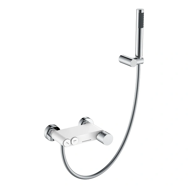 Boheme Смеситель STICK для ванны WHITE DIAMOND CHROME