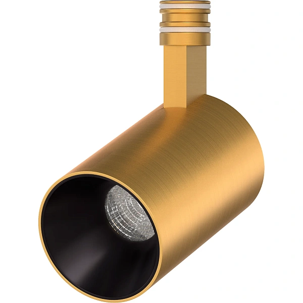 Donel R98 METAL матовое золото светильник поворотный 6Вт.24°, 390Лм.1800-3000K (DIM TO WARM) 36VDC,