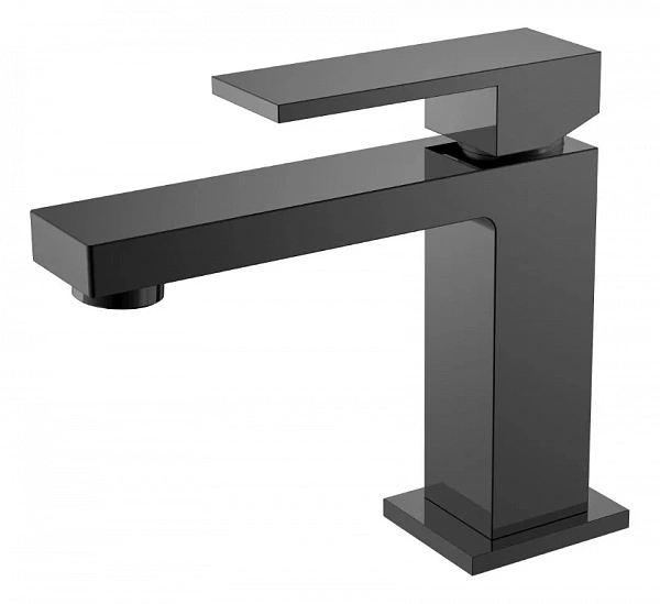 Boheme Смеситель для умывальника QUBIC Shine Gun Metal