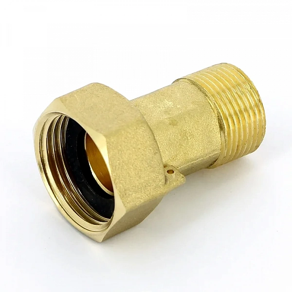 Соединение с накидной гайкой НВ 3/4" х 1" с отверстием для пломбировки Uni-Fitt