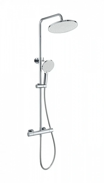 Душевая система с термостатом WONZON & WOGHAND INN 1, Хром (WW-B3013-T1-CR), шт