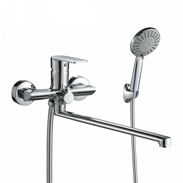 WESNAART Смеситель для ванны с длинным изливом RAY, RAY11-320, (10 шт. в 1 уп.)