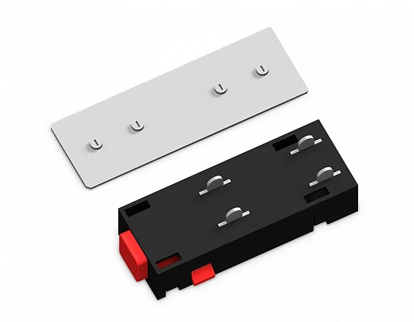 Коннектор питания прямой с соединителем для шинопровода Magnetic 220V