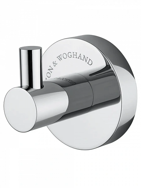 Крючок для ванной WONZON & WOGHAND EASY, Хром (WW-8105), шт