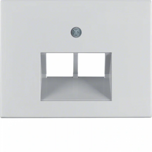 (Н) Центральная панель для UAE/E-DAT Design/Telekom розетка ISDN, K.5, цвет: алюминий, шт