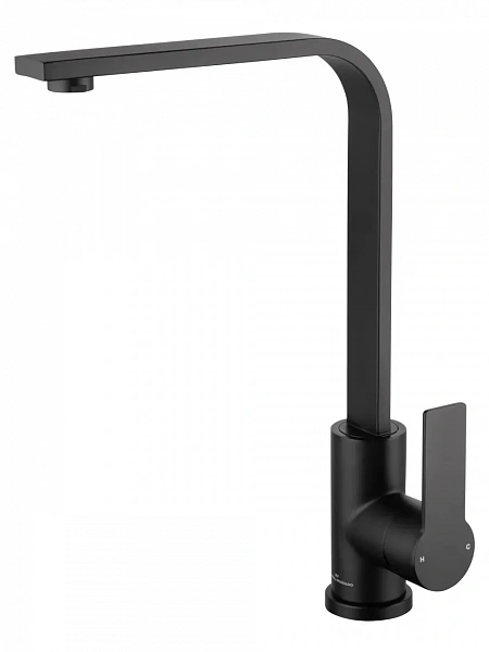 Смеситель для кухни WONZON & WOGHAND, Черный матовый (WW-AE4550-MB), шт
