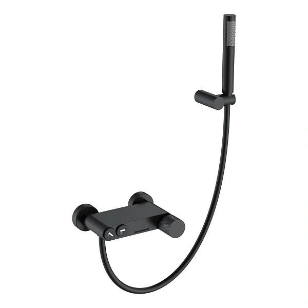 Boheme Смеситель STICK для ванны BLACK TOUCH BLACK
