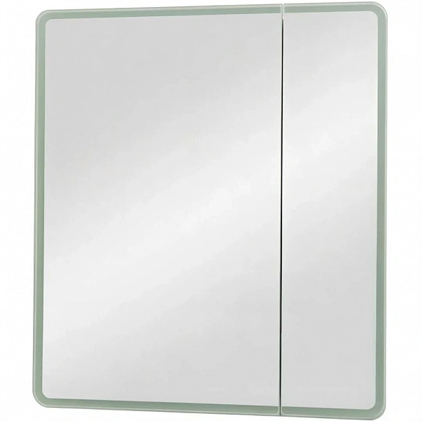 Зеркальный шкаф для ванной "Reflection Chill " с LED подсветкой 700х800 RF2314CH