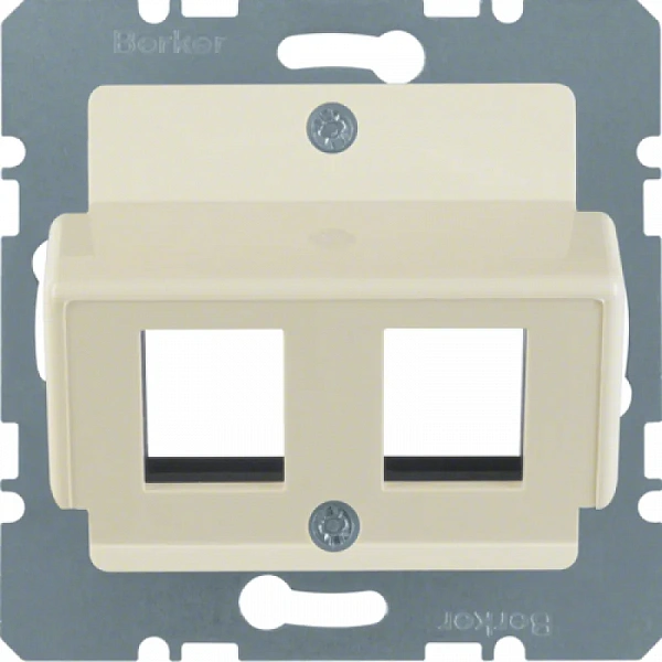 Центральная плата для AMP Modular Jacks, цвет: белый, с блеском