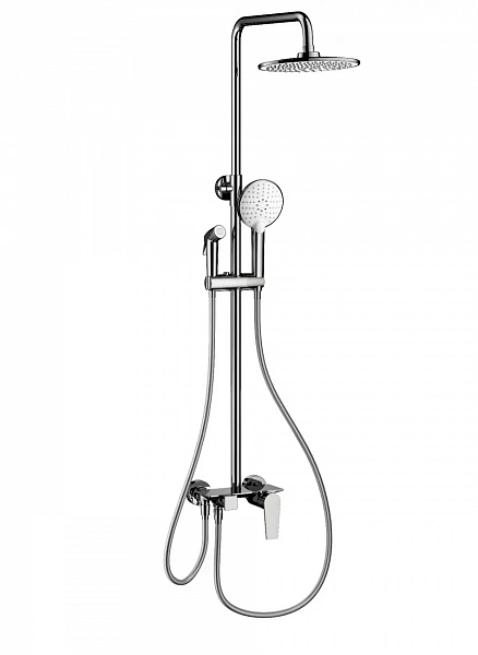 Душевая система с техническим душем WONZON & WOGHAND, Хром (WW-A30874-CR), шт