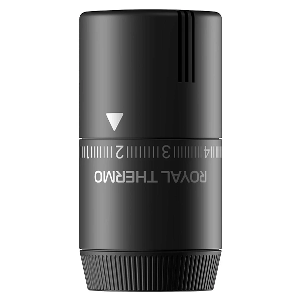 Термоголовка жидкостная Royal Thermo Design М30х1,5 (черный) НС-1706298 RATHDN13015BL