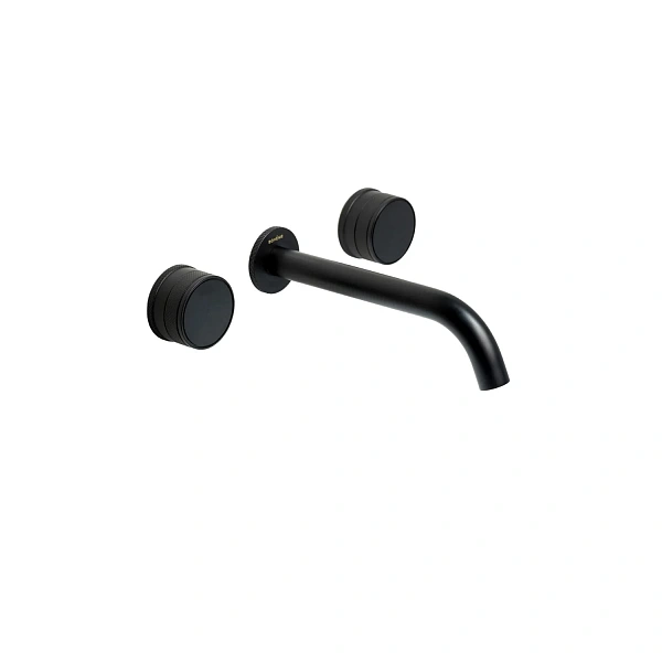 Boheme Смеситель из стены PRESTIGE на 3 отв. BLACK
