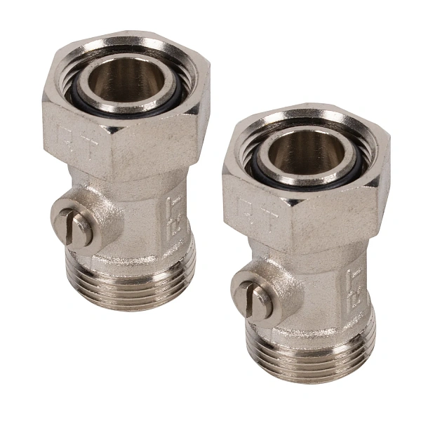 Набор нижнего подключения Royal Thermo прямой раздельный  3/4х3/4'' ЕК