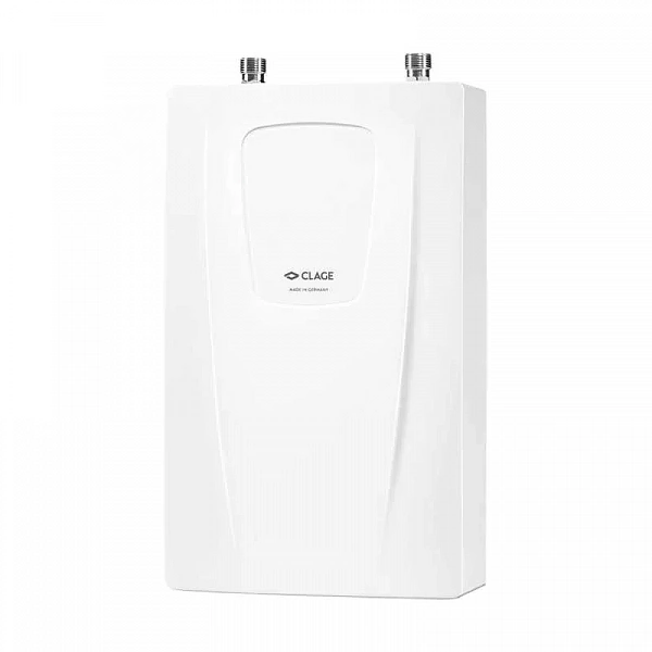 Проточный водонагреватель Clage E-compact CDX 7-U электрический, настенный, под раковиной, вертикаль