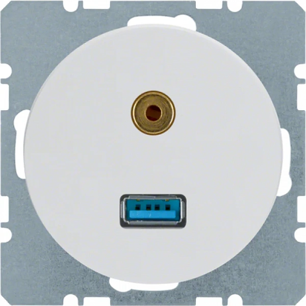 (Н) BMO USB/3.5mm AUDIO, R.1, цвет: полярная белезна, шт
