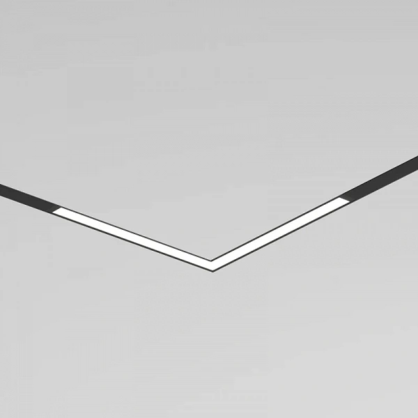 Denkirs DK8214-BK Угловой светильник SIMPLE LINEAR 18W 4000K, черный