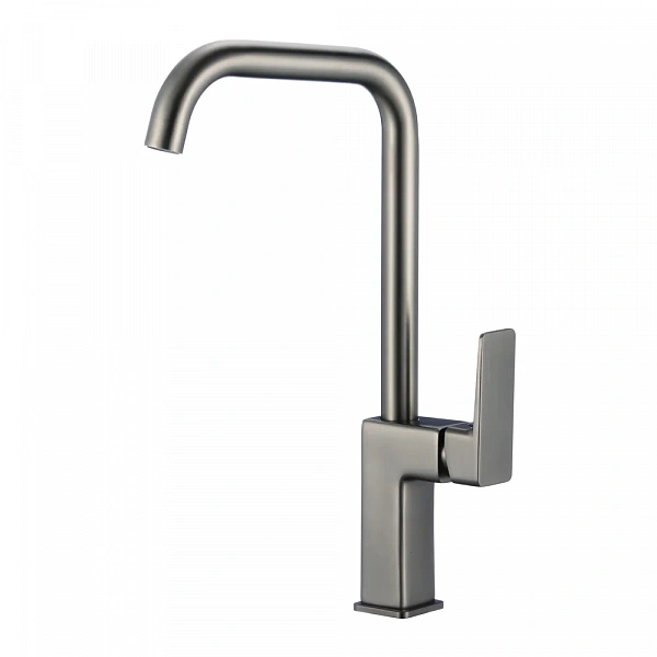 WESNAART Смеситель для кухни NARCIS Gun metal, NAR06-150GM-25432, (10 шт. в 1 уп.)