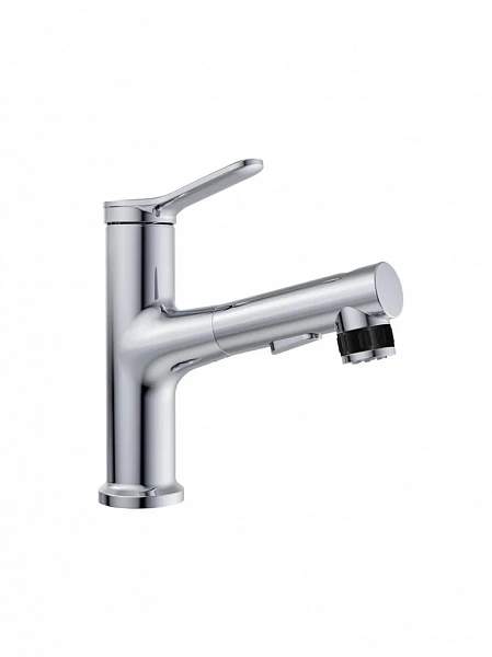 Смеситель с выдвижным изливом, хром BB-LVMD-CRM-W0 BelBagno