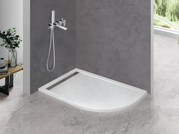 TRAY-AS-RH-120/90-550-30-W-L Поддон из искусственного мрамора