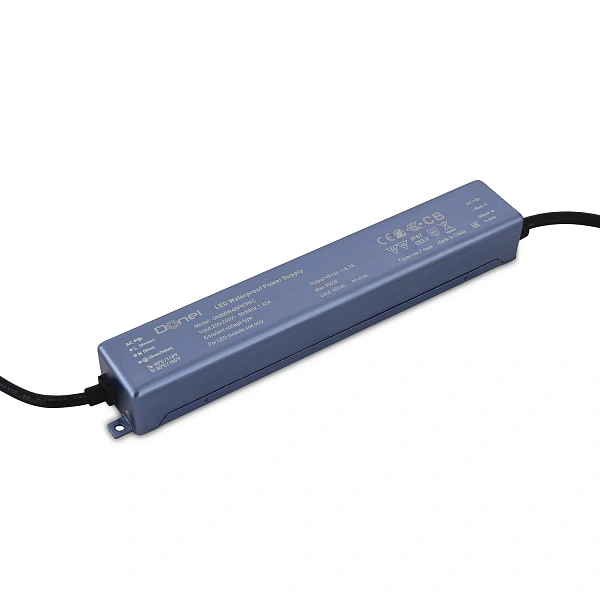 Donel Блок питания 300W, DC48V, 6.3А, PF>0.95, IP67, 250x40x30мм, серия: DN8HF