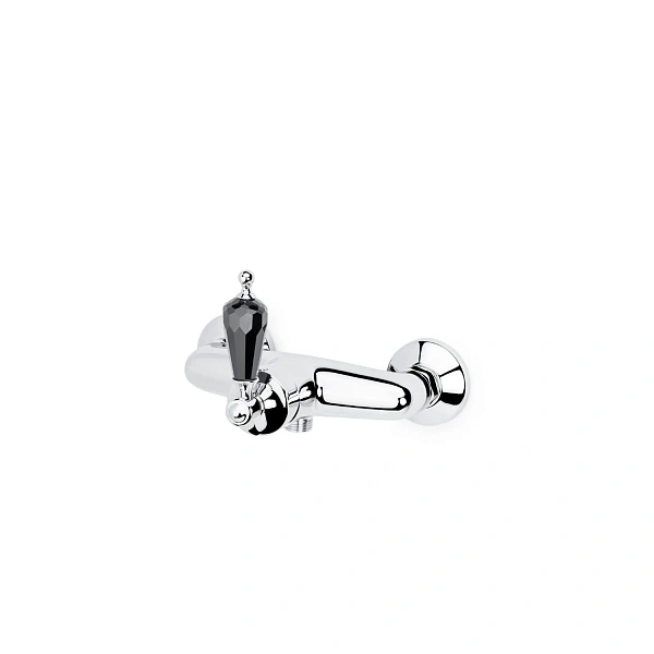 Boheme Смеситель для душа Vogue хром с черным Swarovski_Комплект