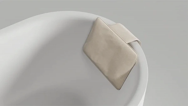 SALINI Подушка для ванны 495x355x70мм , Цвет: Beige