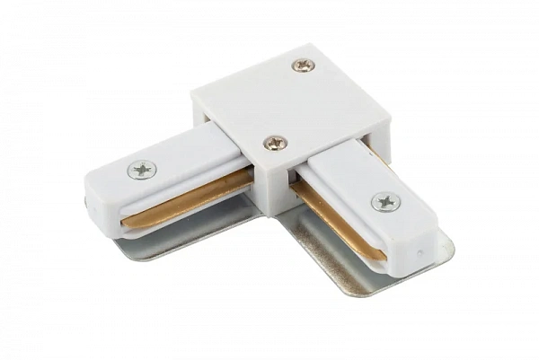 Коннектор угловой Denkirs DK Track White (SOLID BASE) | DK ТРЕК БЕЛЫЙ (СОЛИД БЕЙС) TR1102-WH