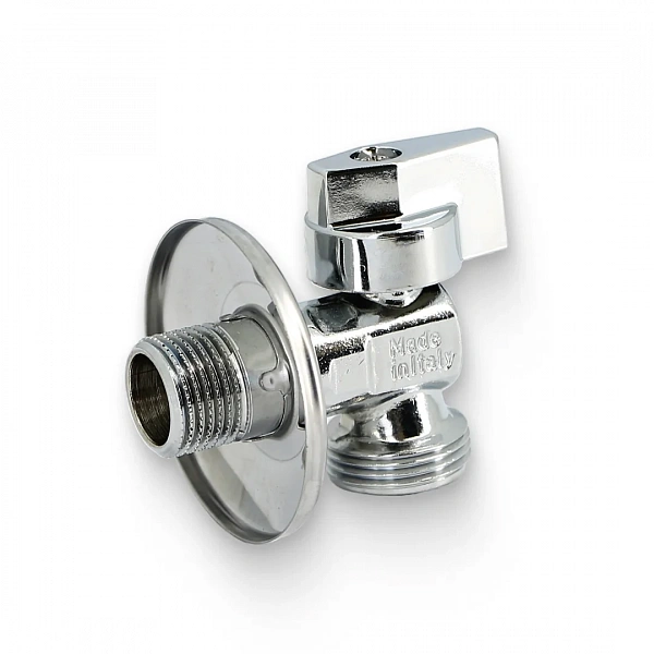 Вентиль запорный Н 1/2" х 3/4" для подключения стиральных / посудомоечных машин Uni-Fitt
